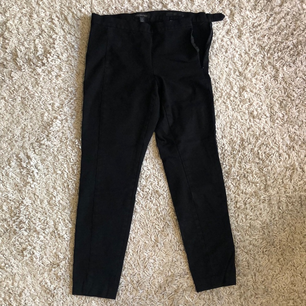 Banana Republic black Devon work pant, 4